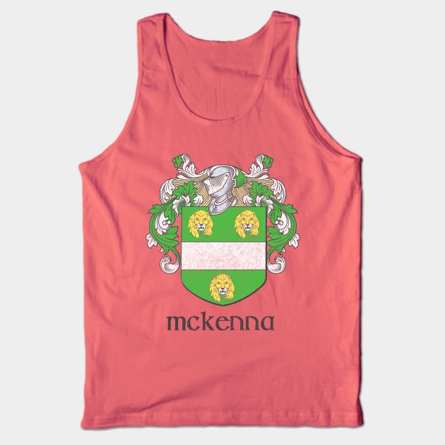 McKenna / Faded Style Family Crest Design Tank Top by feck!